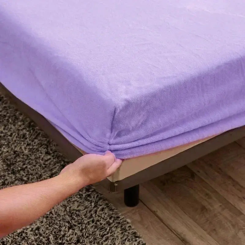 Linfoyer Flannel Fleece Bedding Sheet