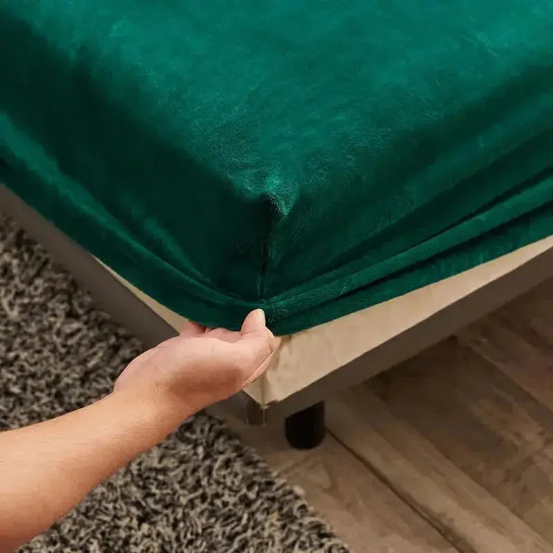 Linfoyer Flannel Fleece Bedding Sheet