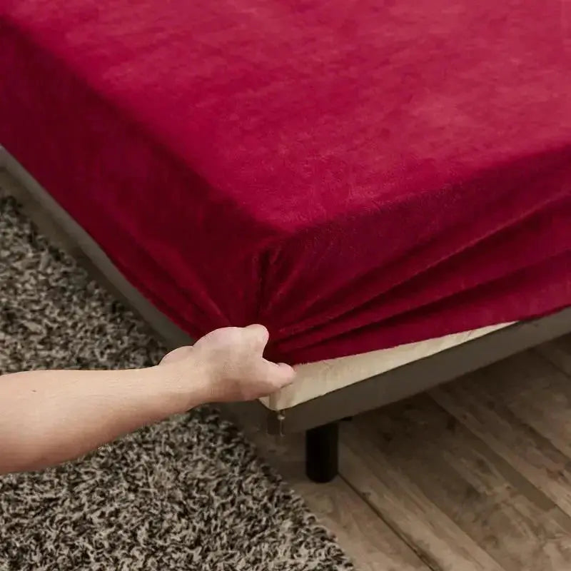 Linfoyer Flannel Fleece Bedding Sheet
