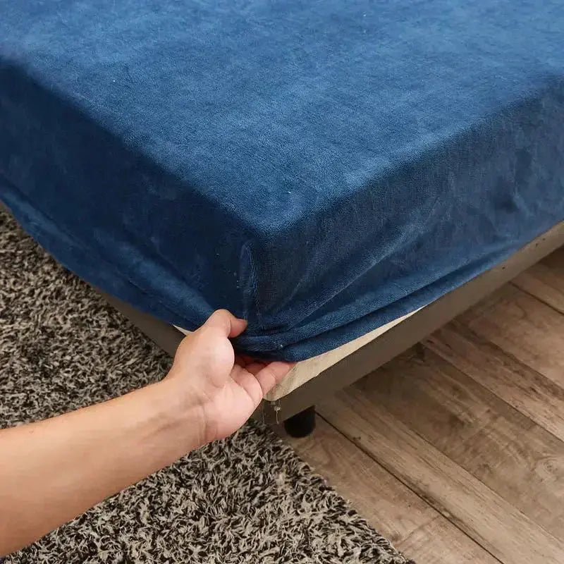 Linfoyer Flannel Fleece Bedding Sheet