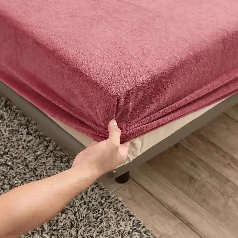 Linfoyer Flannel Fleece Bedding Sheet