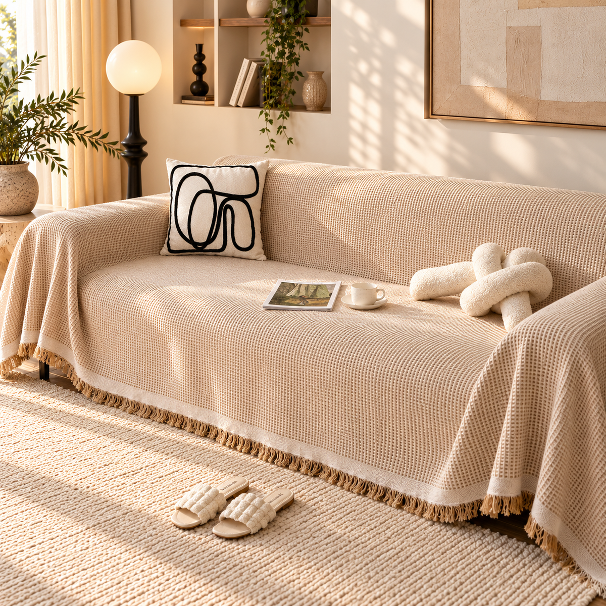 Linfoyer All Season Couch Cover