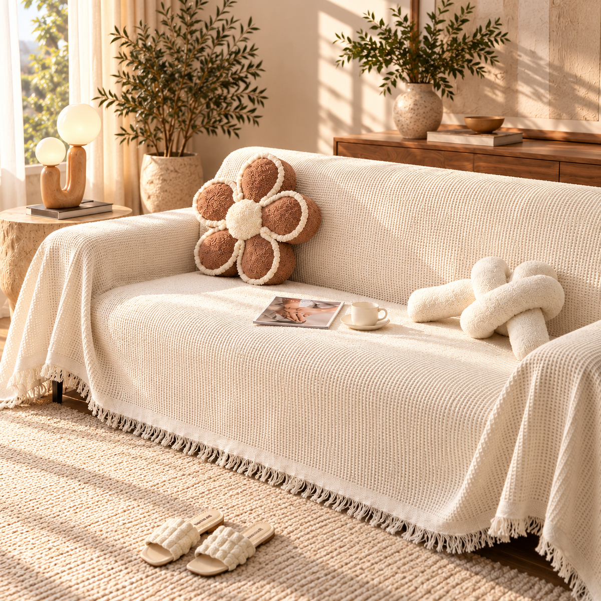 Linfoyer All Season Couch Cover