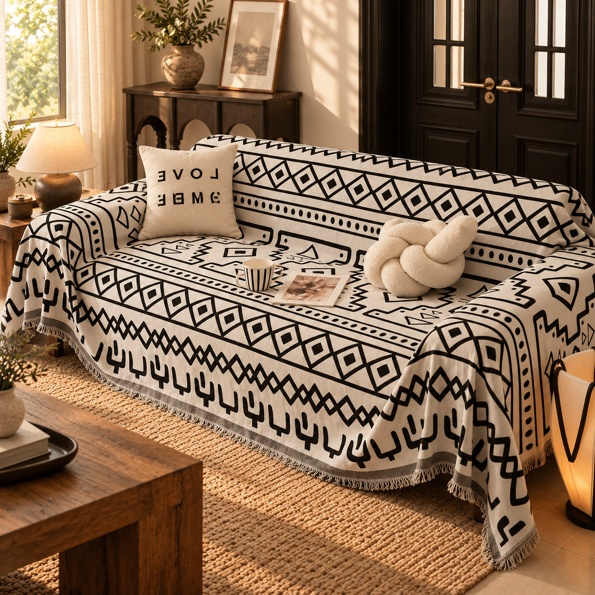 Linfoyer All Season Couch Cover