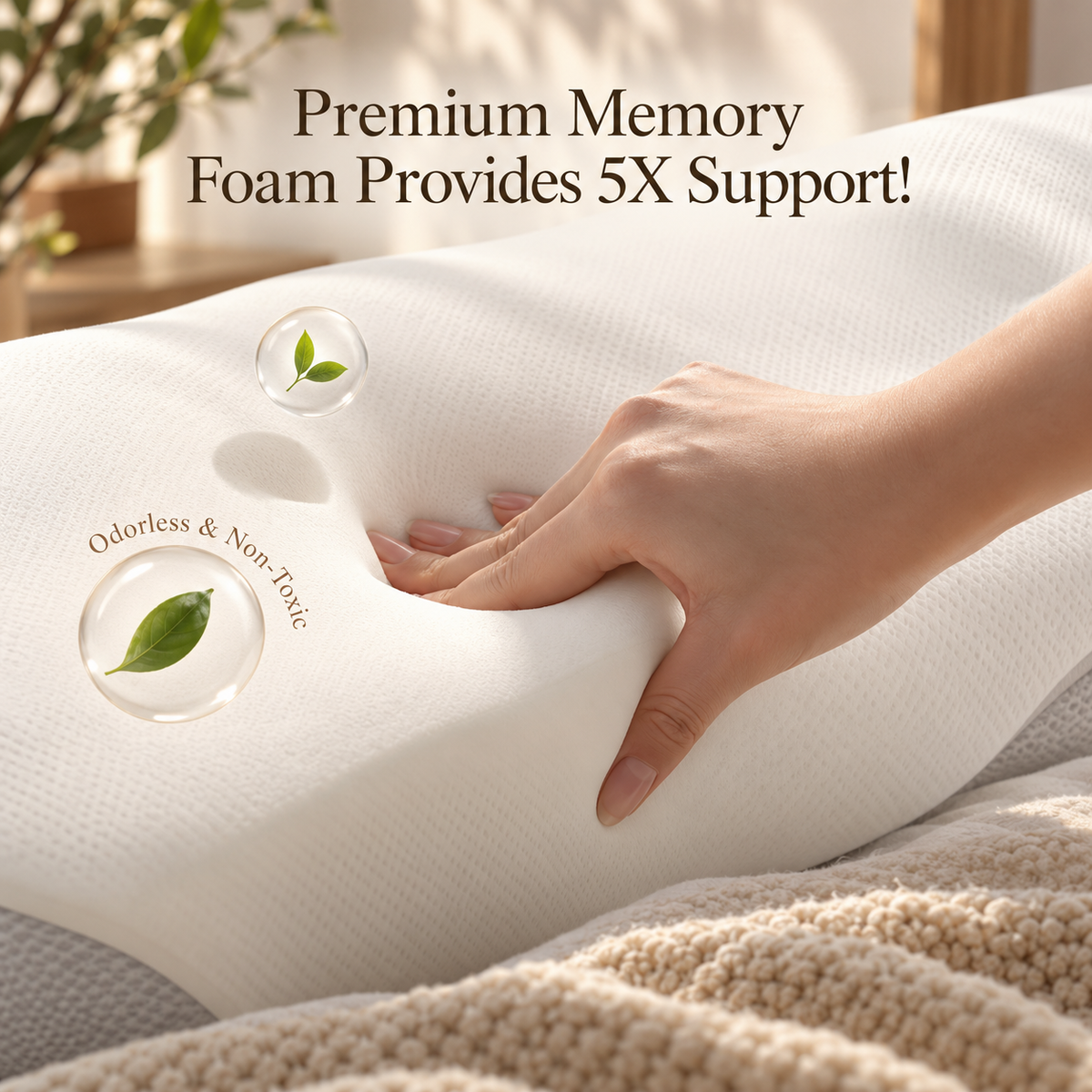 Linfoyer Contour Pillows 2.0: Elevated & Enhanced Thickness