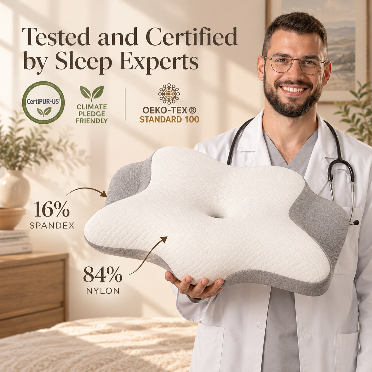Linfoyer Contour Pillows 2.0: Elevated & Enhanced Thickness