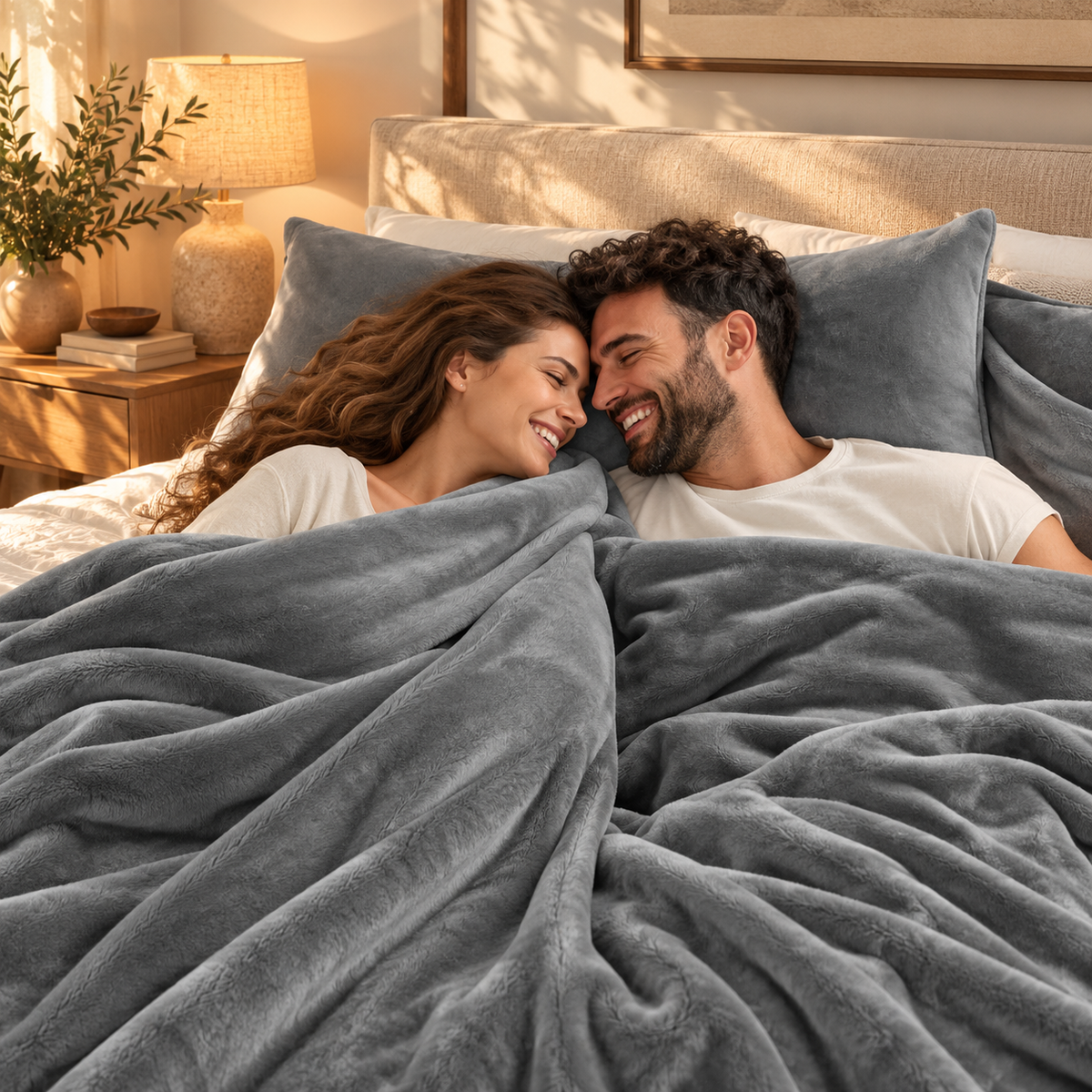 Linfoyer Flannel Fleece Bedding Sheet