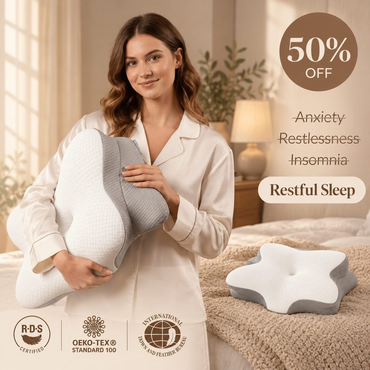Linfoyer Ultra Contour Relief Pillow