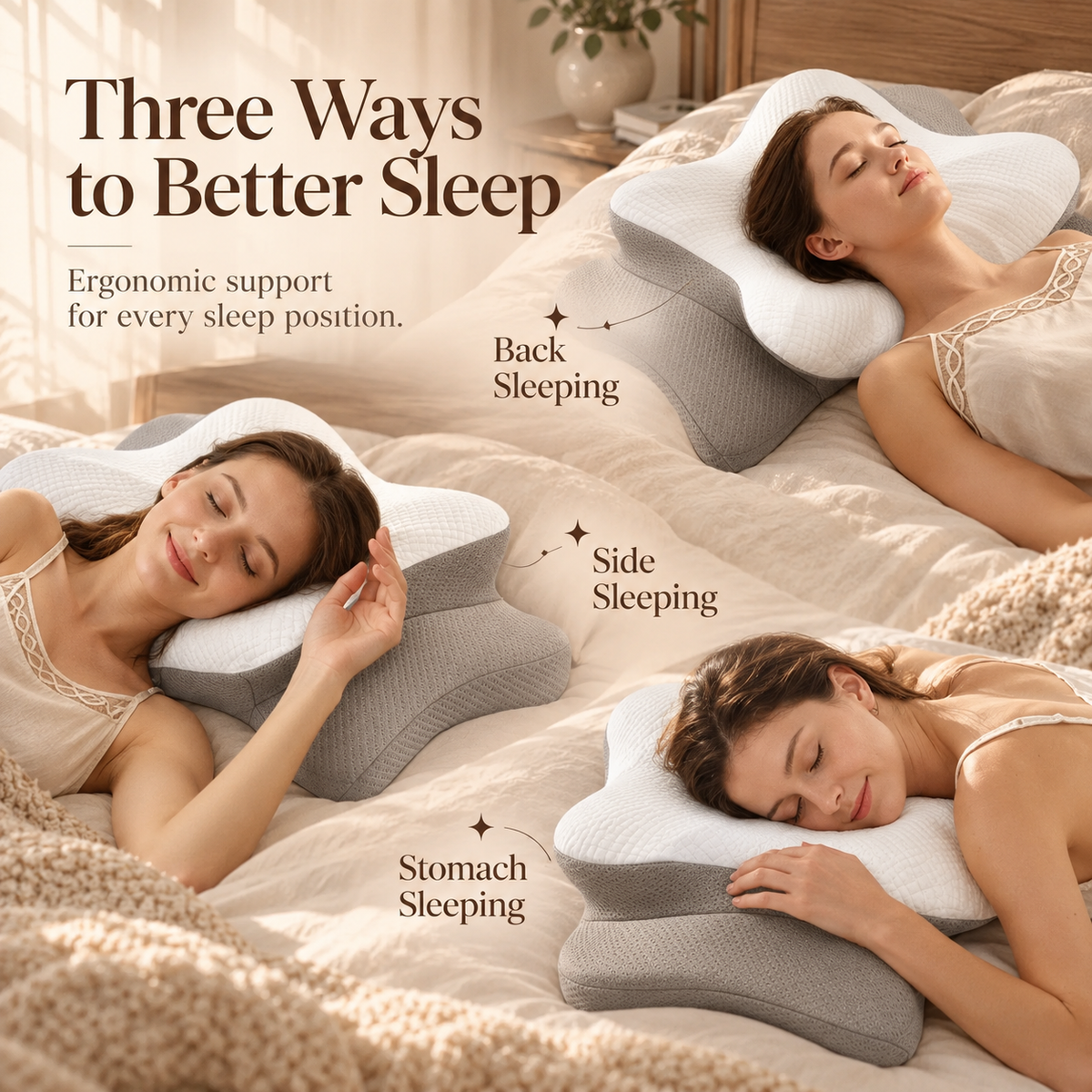 Linfoyer Ultra Contour Relief Pillow
