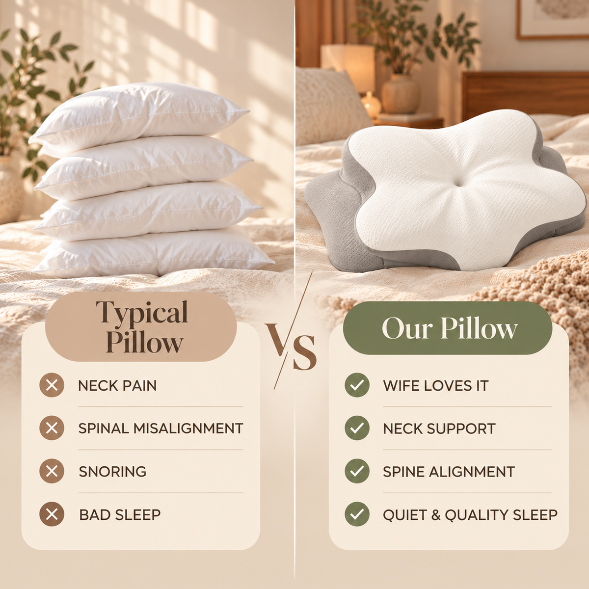 Linfoyer Ultra Contour Relief Pillow
