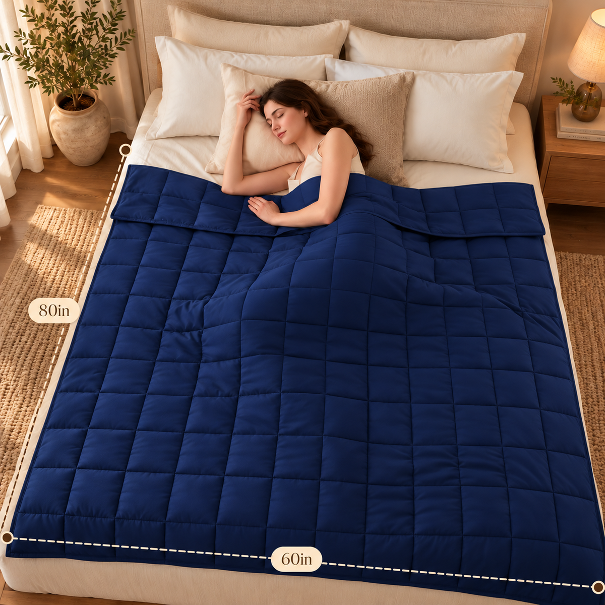 Linfoyer Weighted Cooling Blanket