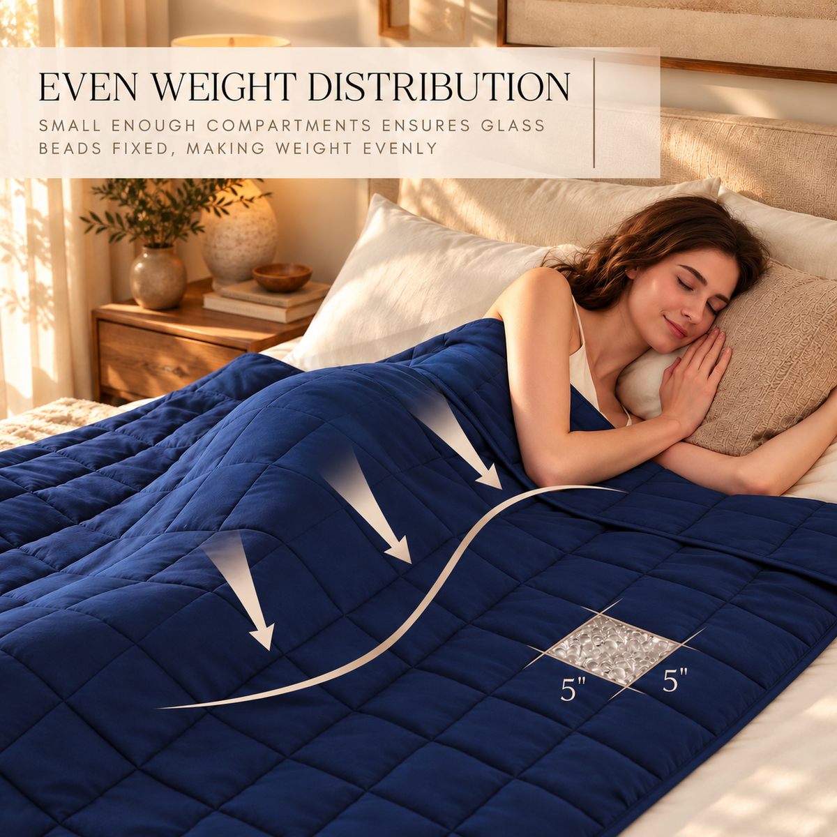 Linfoyer Weighted Cooling Blanket