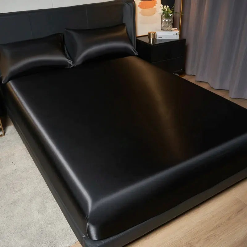 Linfoyer Satin Fitted Sheet Set (3 Pcs)