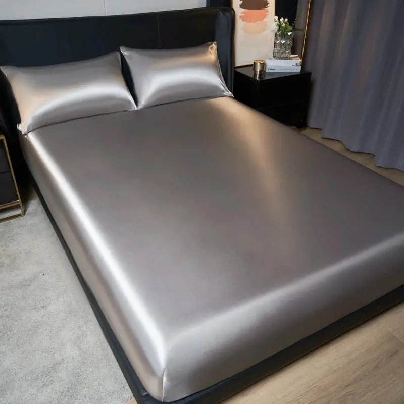Linfoyer Satin Fitted Sheet Set (3 Pcs)