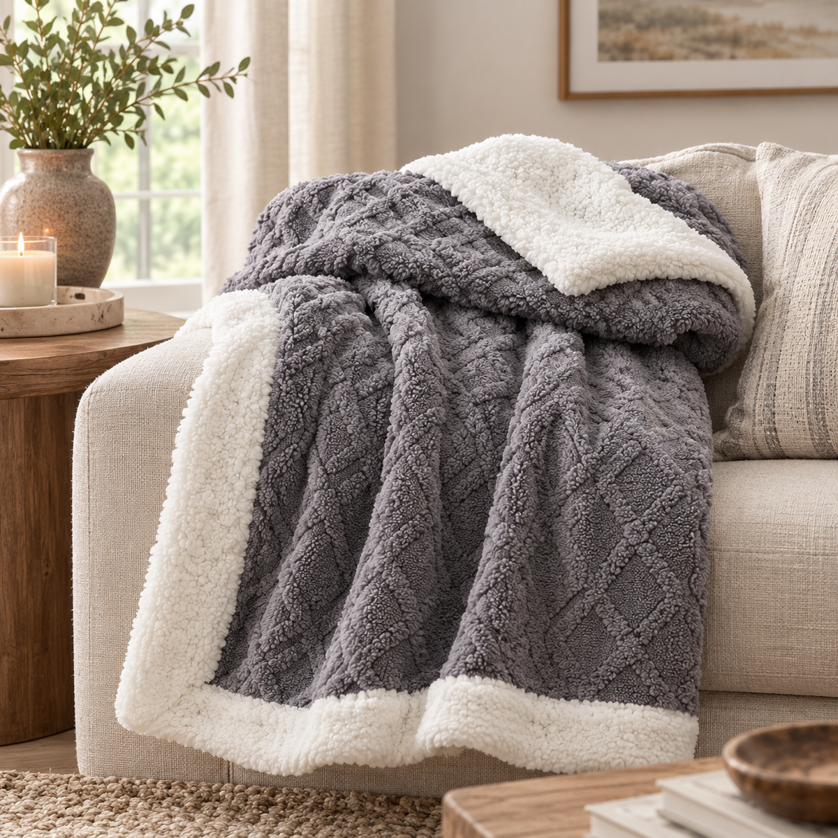 Cuddle Sherpa Blanket