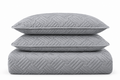 Linfoyer Lightweight Quilted 3 Piece Bedspread Set