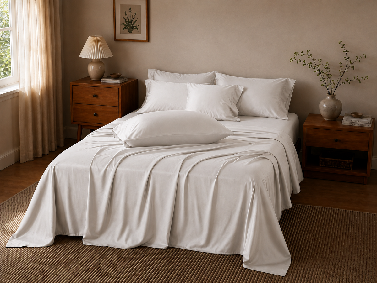 Linfoyer Organic Bamboo Sheets Set