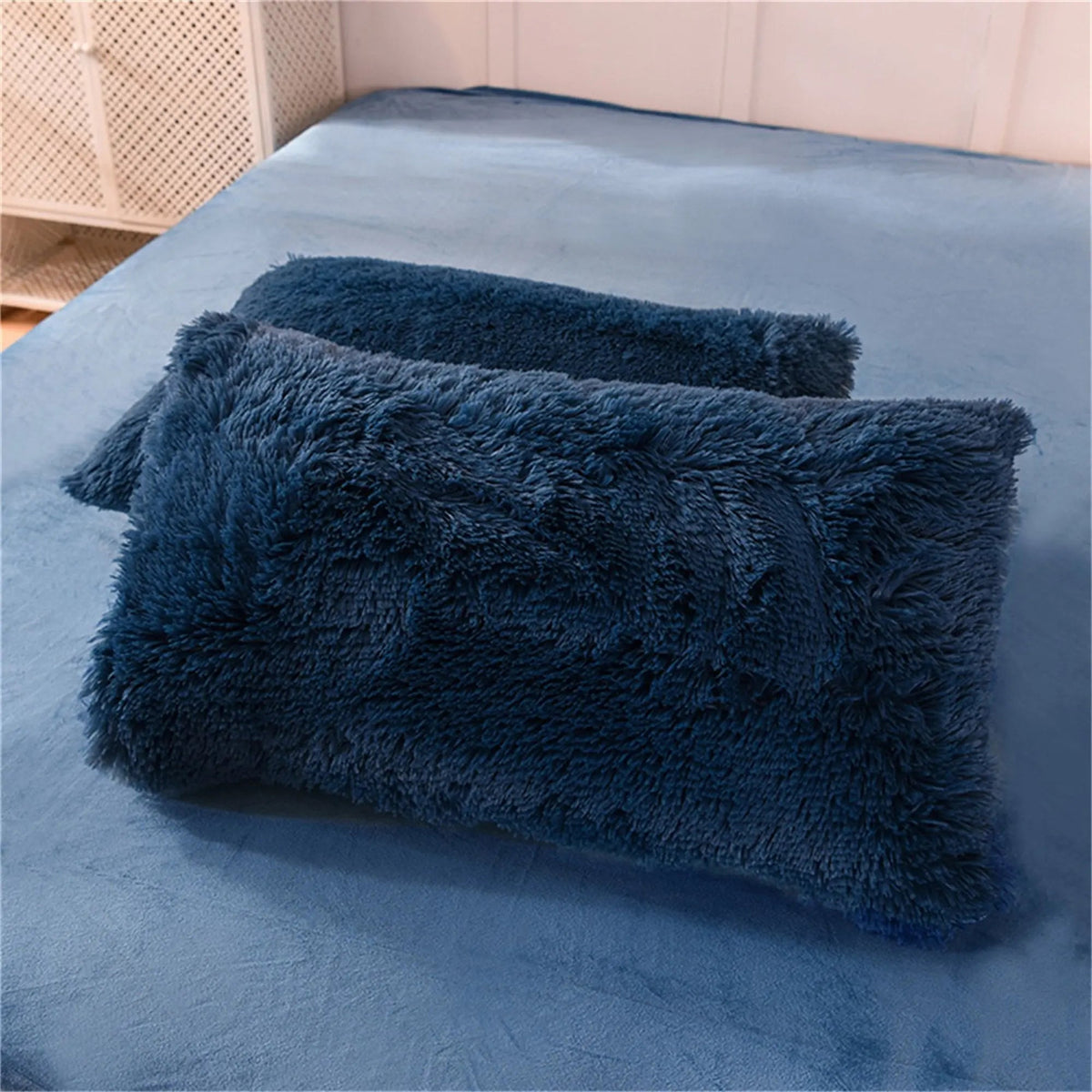 Linfoyer Plush Duvet Cover Set (4 Pcs)