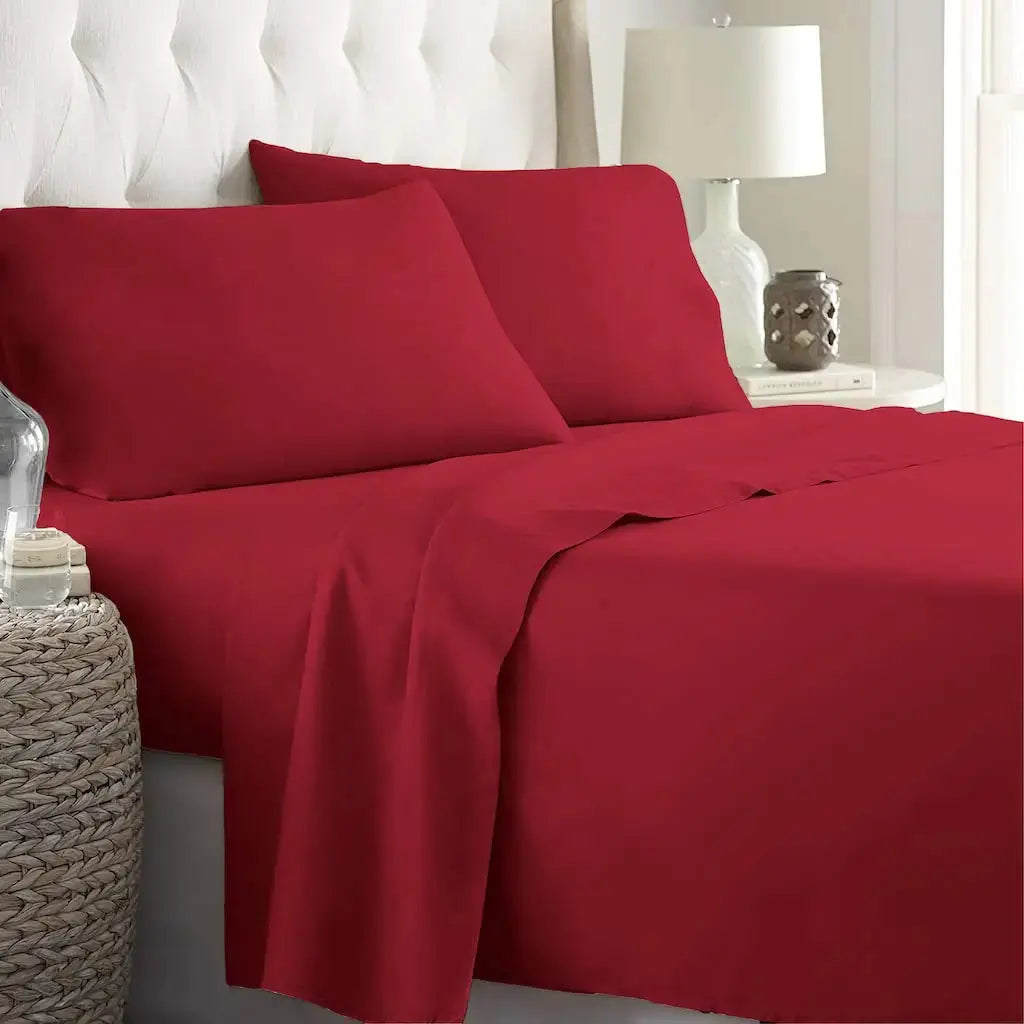 Linfoyer Extra Soft Luxury Sheet Set (4Pcs)